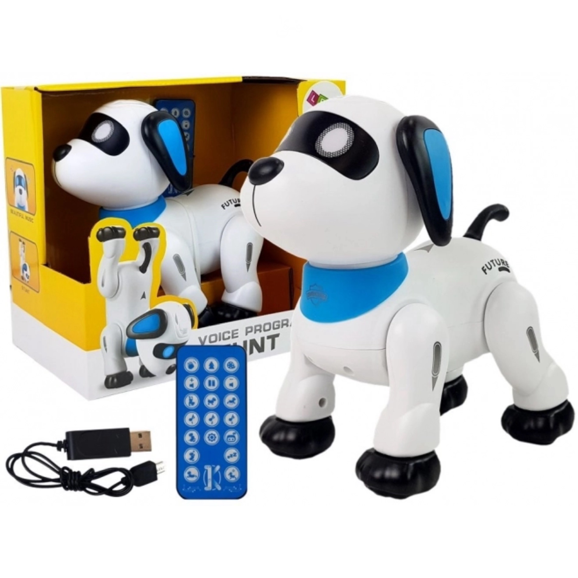 ربات سگ کنترلی ملق‌زن