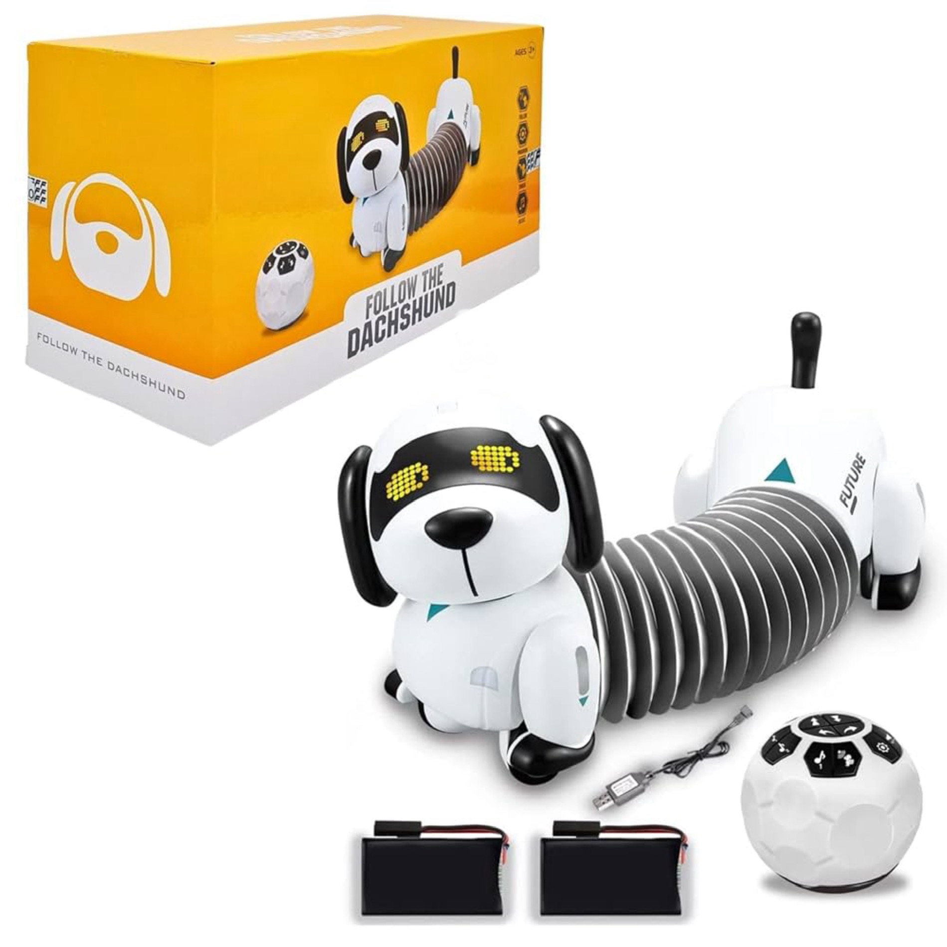 ربات سگ کنترلی آکاردئونی