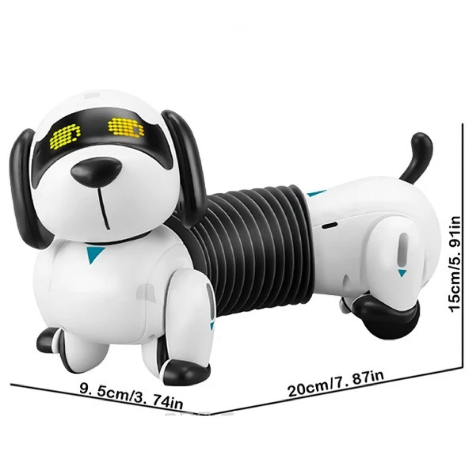 ربات سگ کنترلی آکاردئونی