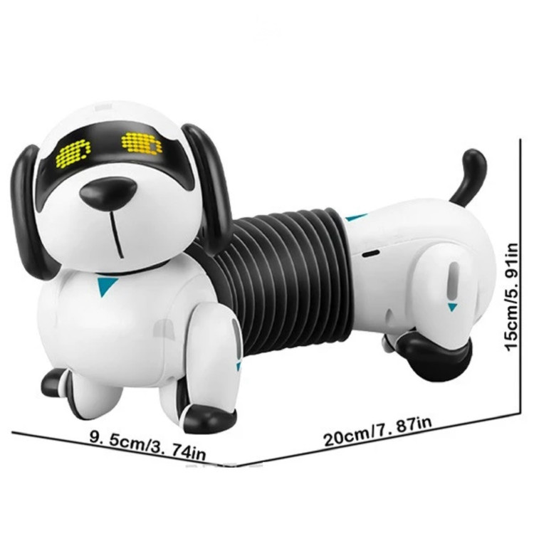 ربات سگ کنترلی آکاردئونی