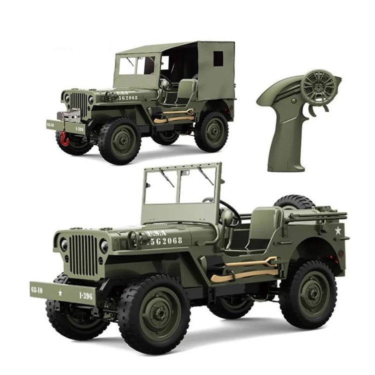 ماشین کنترلی طرح جیپ ویلیز مدل Military Jeep کد 8815